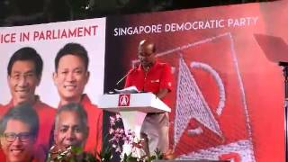 SDP 's Paul Tambyah on speaking up