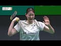 petronas malaysia open 2025 fukushima matsumoto jpn vs. baek lee kor 2 qf