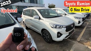 Updated❤️ New Toyota Rumion G Model 2025 | Toyota Rumion Mid Varient | Toyota Rumion 2025