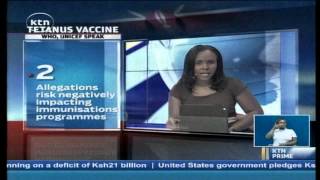 Tetenus vaccine allegations negatively impacting immunisation programmes