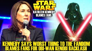 Kathleen Kennedy Blames The Fans For Obi-Wan Kenobi Now! It Just Gets Worse (Star Wars Explained)