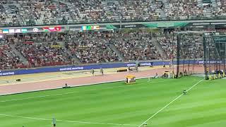 Daniel Stahl championship record Golden discus throw (Budapest, 2023)