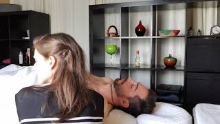 Ashiatsu Barefoot Massage ~ Head, Neck, Shoulders, Arms, Face, TMJ