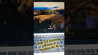 MAC O.S Sonoma Interface on Mac Macbook Air M1 2020 @NxGeN_TeCh