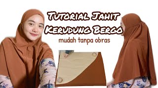 Sewing Tutorial + Veil Pattern without Overlock, Easy & Easy! Could be your business idea ✨