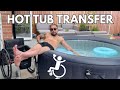 Paraplegic Tips: Getting Into a Hot Tub from a Wheelchair