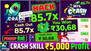 MPL Game Crash Skill | Mpl Crash Skill Trick | Mpl Me Rocket Crash Skill kaise khele | MPL Rocket