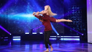 'World of Dance' Finalists Charity & Andres Perform a High-Flying Routine