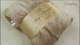 Softan Sherpa Throw Blanket Super Soft Non Shedding Reversible Ultra Luxurious Plush Blanket