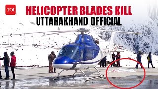 Shocking!! Uttarakhand Govt Official Tragically Dies in Helicopter Accident in Kedarnath Dham