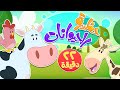 أغنية حظيرة الحيوانات ومجموعة اغاني الاطفال والحلقات التعليمية | قناة مرح كي جي - Marah KG