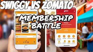 swiggy one vs zomato gold membership| swiggy vs zomato membership comparison| swiggy one| zomato