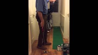 Indoor Putting with Charles Giddins