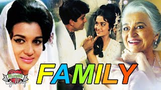 Asha Parekh Family With Father, Mother, Friend & Affair