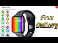 KIWITIME WATCH 6 IWO W26 Smartwatch unboxing Review-First IWO Model with Infinite Screen-Full screen