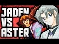 YU-GI-OH! GX Jaden Yuki (Season 1) Vs Aster Phoenix Character Deck Duel