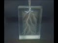 electric shock trapped in glass