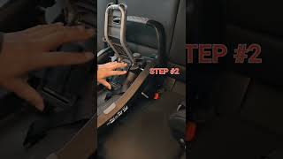 How to install an evenflo safemax infant child seat under a minute