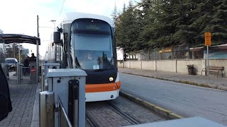 Eskişehir'de Tramvayla SSK - Otogar Arasında Seyahat