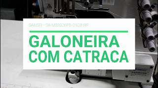 GALONEIRA CILÍNDRICA COM CATRACA SANSEI SA-M32026PD-01CB/RP