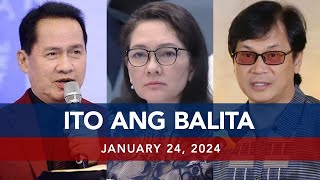 UNTV: Ito Ang Balita | January 24, 2024