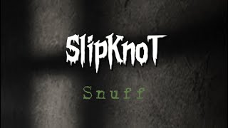 Slipknot - Snuff | acoustic cover with lyrics