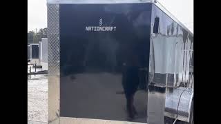 7x14 Enclosed Cargo Trailer by Nationcraft