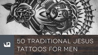 50 Traditional Jesus Tattoos For Men