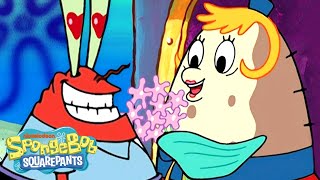 Mr. Krabs \u0026 Mrs. Puff Go On A Date! 💖 | Full Scene | SpongeBob