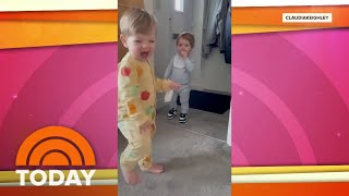 Watch Toddler Cousins Adorably Reunite After 10 Days Apart