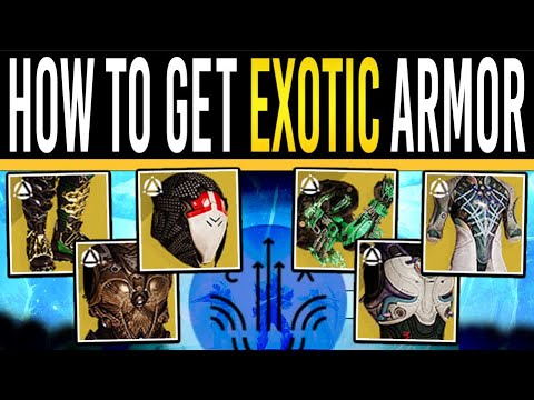 Destiny 2: How to quickly get ALL new EXOTIC ARMOR! Cryptarch Ranks and Exotic Engrams (The Final Form)