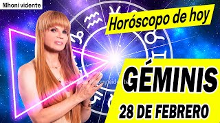🌟🤩HOY ES TU DÍA DE SUERTE🤩🌟Mhoni VIDENTE 🔮 ❤  – horoscopo de hoy GÉMINIS 28 de  FEBRERO 2024❤️🧡💛❤️✅