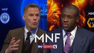 Jamie Carragher and Yaya Toure debate who will win the Premier League | MNF