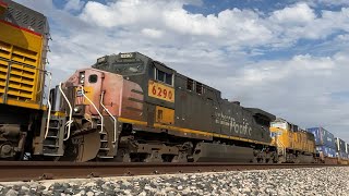 06/23/2021 Railfanning Maricopa Feat. UP 3085 On Point w/ UP 6290, AC6000s, 70mph Freights \u0026 More!