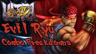 USFIV Combo Breakdowns: Evil Ryu