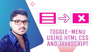 MOBILE RESPONSIVE TOGGLE MENU - USING HTML CSS & JAVASCRIPT