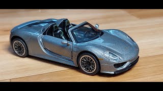 Diecast Porsche 918 Spyder 1:41 MSZ