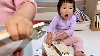 (SUB) A baby with a loud voice takes over the mother 😲 The world of twins 🤣