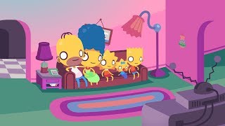 Electronic Simpsons Music - S3RL & Radio Gosha (Couch Gag Opening)