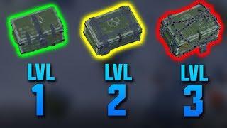 Level 1 VS Level 2 VS Level 3 Locked Chests Opening!! (1.11.6)- Last day on Earth: Survival