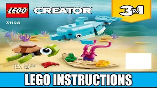 LEGO Instructions | Creator | 31128 | Dolphin and Turtle (Book 1)