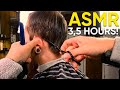 3,5 Hours of ASMR Bliss! What Happens When Scissors Meet Hair? 💈 ASMR BARBER