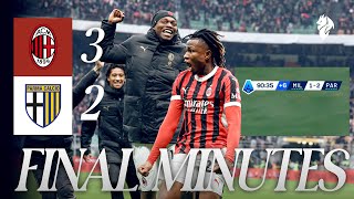 #MilanParma: 𝑻𝑯𝑬 𝑭𝑰𝑵𝑨𝑳 𝑴𝑰𝑵𝑼𝑻𝑬𝑺 | Stoppage-time Turnaound from 1-2 to 3-2