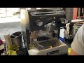 new panel and tune up rancilio epoca 5364 test