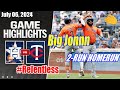 Astros vs Twins [Highlights] 07/06/24 | Jon Singleton Homerun 7th💥 Astros got 2 more on board