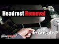 Front Head Rest Removal GMT-800 (Silverado, Sierra, Tahoe, Yukon, Suburban & Escalade) | AnthonyJ350