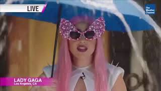 Ariana Grande and Lady Gaga Weather Channel | Rain on Me ⛈