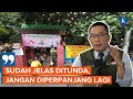 Kata Ridwan Kamil soal Penggusuran SDN Pondok Cina 1 Ditunda