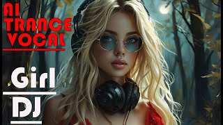 AI Music Trance Vocal | Beautiful DJ Girl | Full AI Production