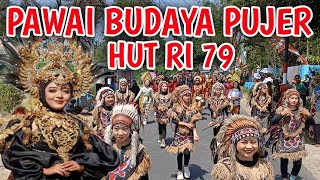 KARNAVAL PAWAI BUDAYA PUJER - BONDOWOSO HUT RI KE 79 2024 @saemasee